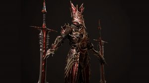 مدل سه بعدی کاراکتر شوالیه جهنمی Hell Knight