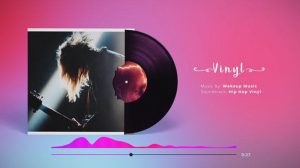 پروژه افترافکت ویژوالایزر موزیک با دیسک وینیل Vinyl Disc Music Visualizer