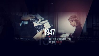 پروژه افترافکت تایم لاین Conceptual Timeline