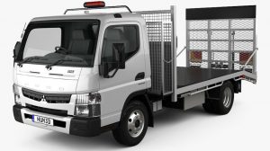 مدل سه بعدی کامیون میتسوبیشی Mitsubishi Fuso Truck 2016