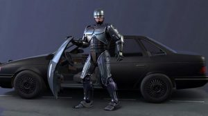 مدل سه بعدی پلیس آهنی Robocop Scene and Pose Set