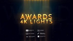 پروژه افترافکت نمایش عناوین مراسم جوایز Awards 4K Lights