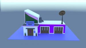 آموزش مدلسازی فروشگاه خواربار در سینمافوردی Creating Grocery Store