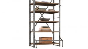 مدل سه بعدی قفسه کتاب به سبک فرانسوی French Library Rack