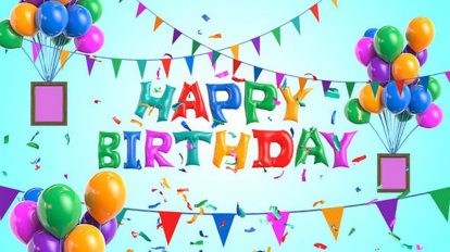 پروژه افترافکت تبریک تولد Happy Birthday Wishes