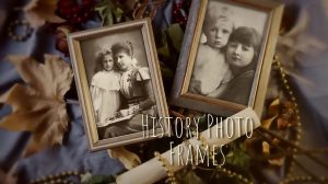 پروژه داوینچی افتتاحیه سینمایی با قاب عکس History Photo Frames Cinematic Opener