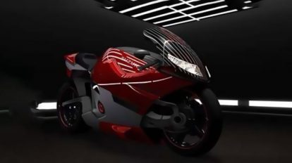مدل سه بعدی موتورسیکلت سوزوکی Suzuki Nuda II Concept Bike