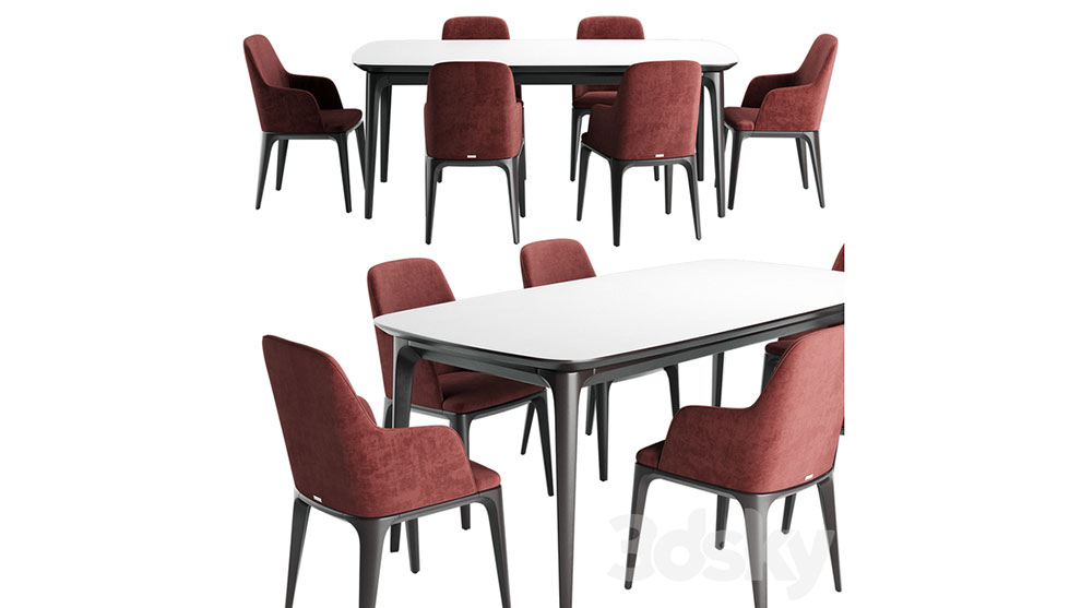 مدل سه بعدی میز و صندلی Play Table and Chair