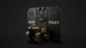 مدل سه بعدی گارد ضدشورش پلیس Swat Riot Bot