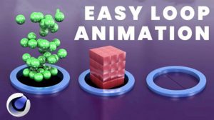 آموزش ساخت انیمیشن سه بعدی لوپ در سینمافوردی Cinema 4D Easy Looping