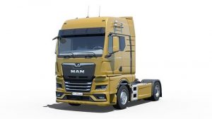 مدل سه بعدی ماشین سنگین Man TGX 2020