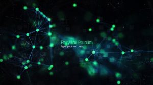 پروژه افترافکت نمایش عناوین انتزاعی Parallax Abstract Plexsus Titles