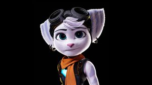 مدل سه بعدی کاراکتر کارتونی Rivet from Ratchet and Clank