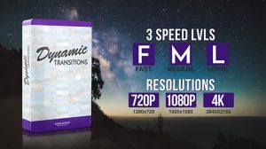 پروژه افترافکت مجموعه ترانزیشن Dynamic Transitions