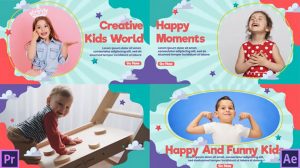 پروژه پریمیر اسلایدشو کودکان Kids Planet Slideshow