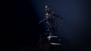مدل سه بعدی کاراکتر زن بلک پنتر Shuri The Black Panther