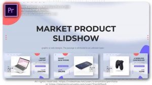 پروژه پریمیر اسلایدشو محصولات TV Market Product Slideshow
