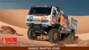 مدل سه بعدی کامیون تبلیغاتی Kamaz Master 43509