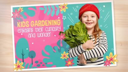 پروژه افترافکت اسلایدشو کمپ کودکان Kids Summer Camp Slideshow