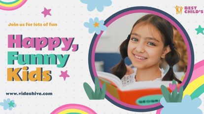 پروژه افترافکت اسلایدشو کودکان Kids World Promo