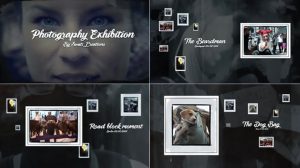 پروژه افترافکت نمایش عکس Photography Exhibition
