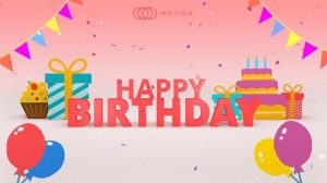 پروژه داوینچی اینترو تبریک تولد Happy Birthday Greeting Intro