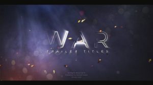 پروژه افترافکت تیتراژ سینمایی Cinematic Teaser