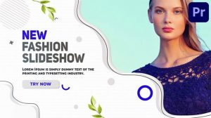پروژه پریمیر اسلایدشو فشن Fashion Slideshow