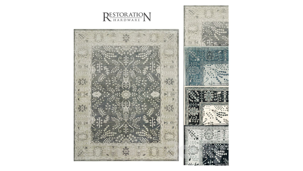 مجموعه مدل سه بعدی فرش RH Nava Rug