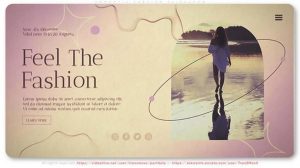 پروژه افترافکت اسلایدشو فشن Romantic Fashion Slideshow