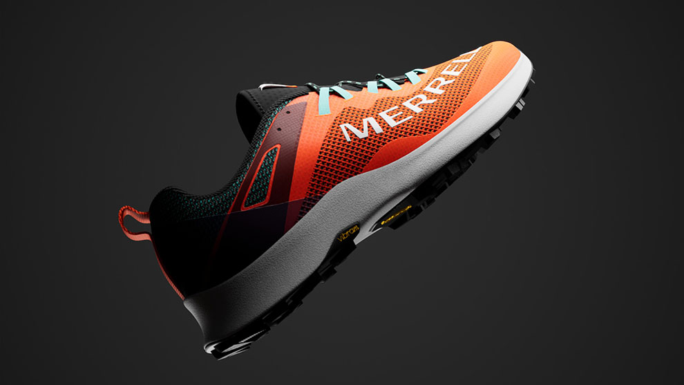 مدل سه بعدی کفش Merrel Shoe