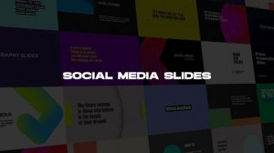 پروژه افترافکت مجموعه اسلاید سوشیال مدیا Social Media Slides