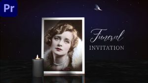 پروژه پریمیر دعوت مراسم ترحیم Funeral Invitation