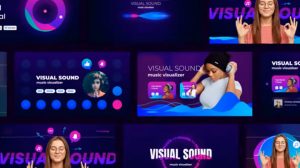 پروژه افترافکت ویژوالایزر موزیک Music Sound Visualizer