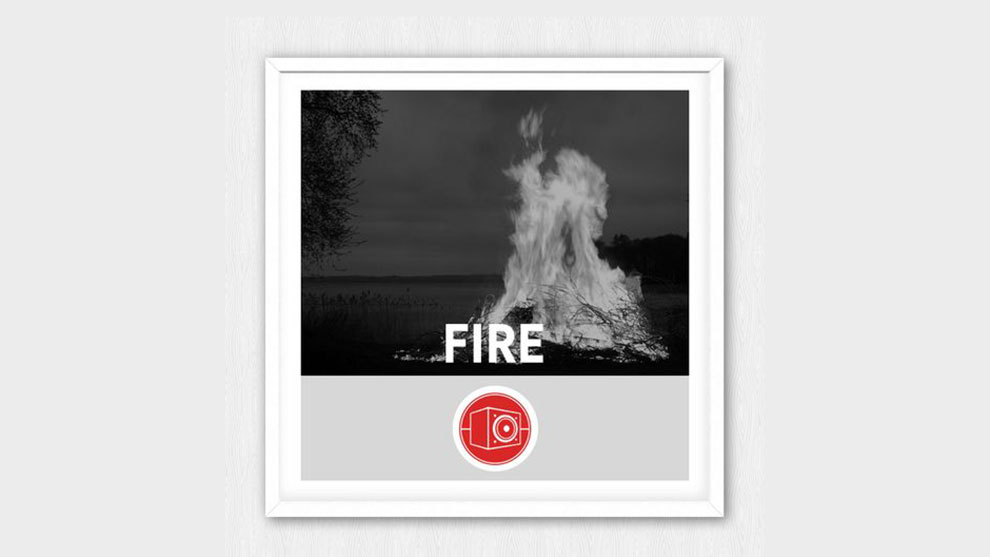 مجموعه افکت صوتی صدای سوختن آتش Big Room Sound Fire