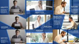 پروژه افترافکت مجموعه زیرنویس Corporate Lower Thirds