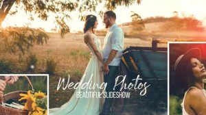 پروژه افترافکت اسلایدشو عکس عروسی Wedding Photos Beautiful Slideshow