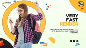 پروژه افترافکت اسلایدشو آموزشی Education Slideshow