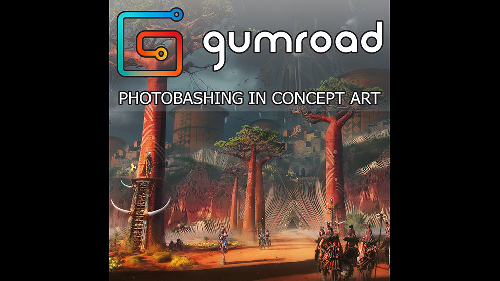 آموزش طراحی کانسپت در فتوشاپ Photobashing in Concept Art