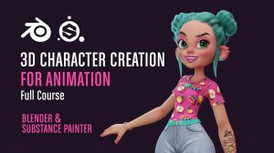 آموزش ساخت کاراکتر برای انیمیشن در بلندر Character Creation in Blender