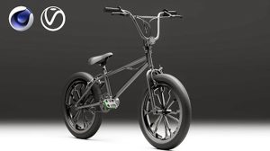 آموزش مدلسازی و رندر دوچرخه در سینمافوردی Bike Modeling and Rendering