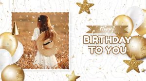 پروژه افترافکت اسلایدشو تولد Birthday Slideshow