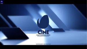 پروژه پریمیر نمایش لوگو سینمایی Cine Logo