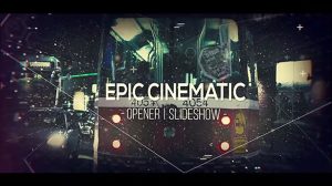 پروژه افترافکت افتتاحیه حماسی Epic Cinematic Parallax Opener