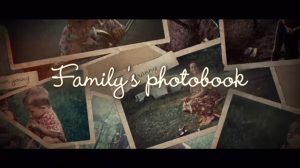 پروژه افترافکت نمایش عکس خانوادگی Family Photo Book
