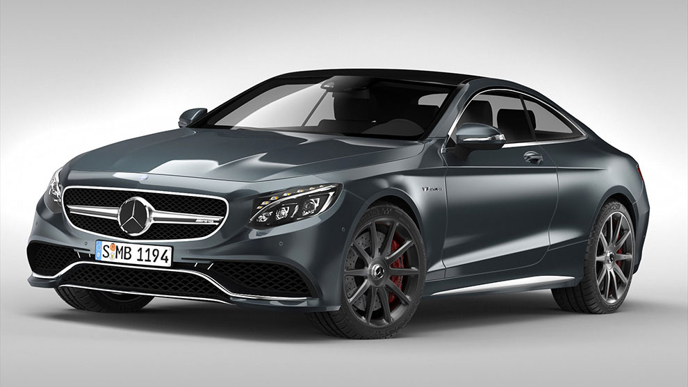 مدل سه بعدی خودرو مرسدس بنز Mercedes Benz S63 AMG Coupe