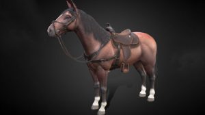 مدل سه بعدی اسب Horse