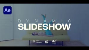 پروژه افترافکت اسلایدشو Dynamic Slideshow
