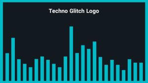 موزیک زمینه نمایش لوگو با افکت گلیچ Techno Glitch Logo