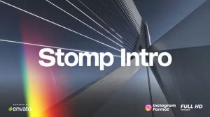پروژه افترافکت اینترو سریع Abberation Stomp Intro
